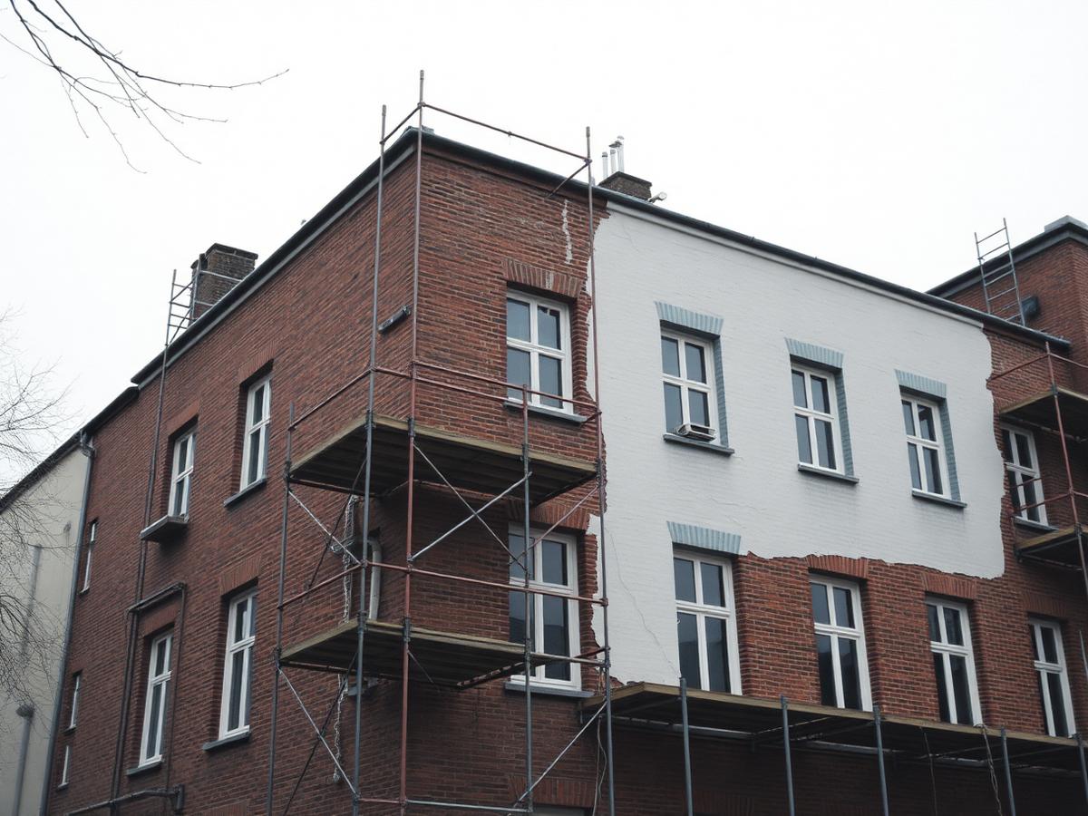 Altbausanierung Fassade